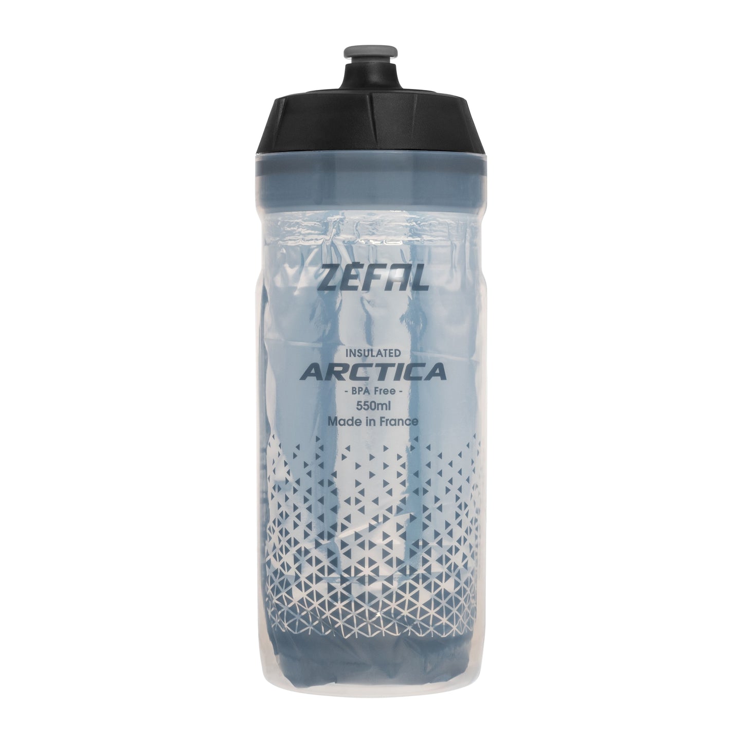 Bidon Zefal Arctica 55 550 ml - Silver/Black