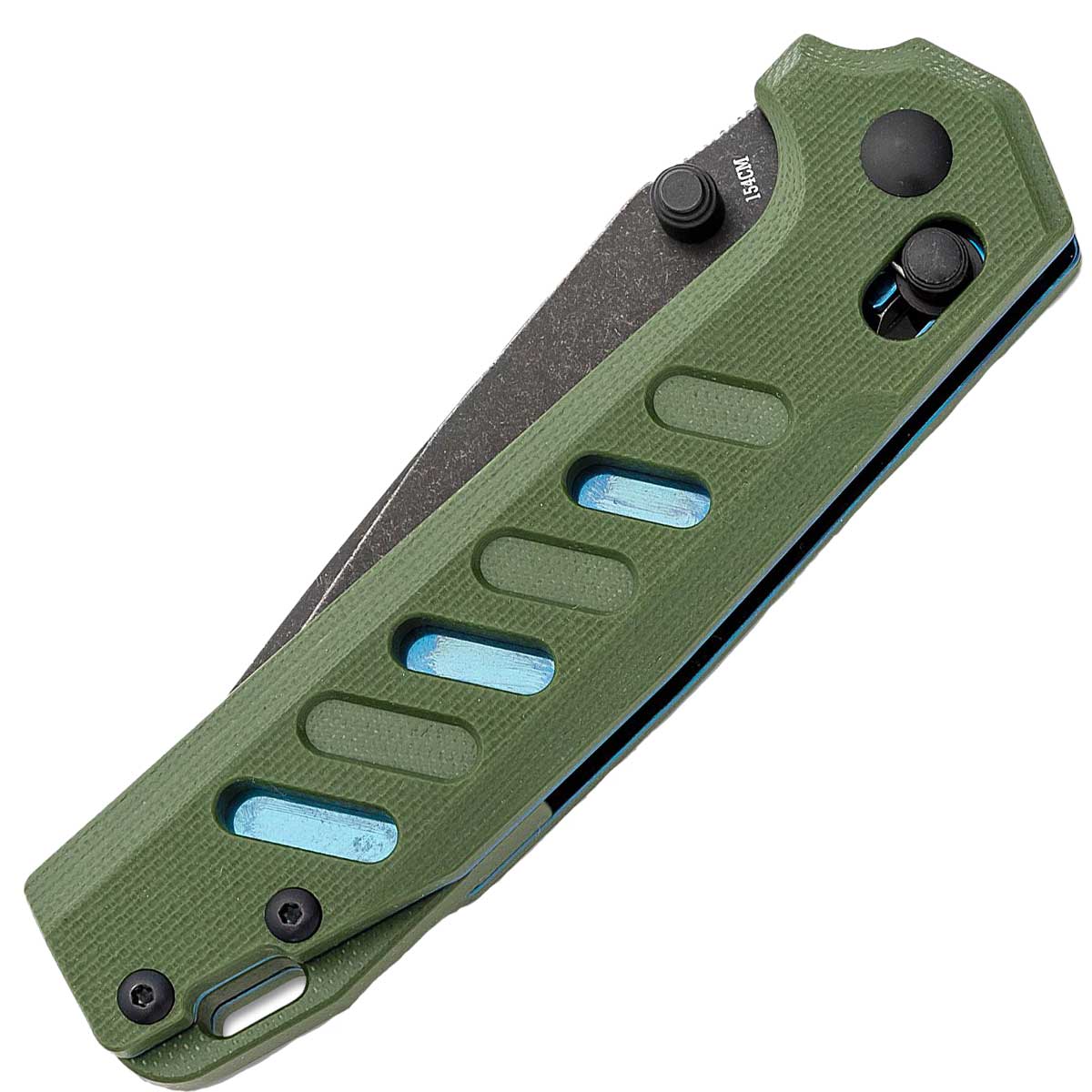 Nóż składany Oknife Rubato OD Green - stal nierdzewna 154CM
