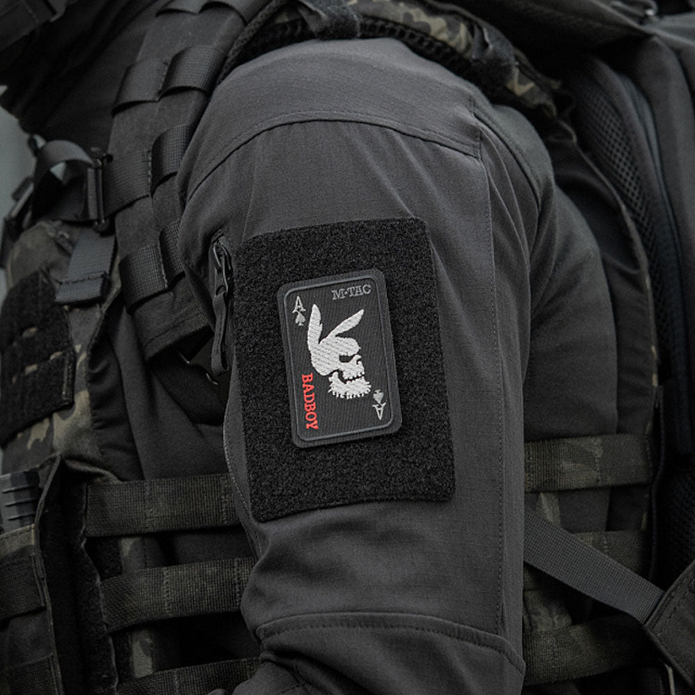 Naszywka M-Tac Karta Bad Boy - Black