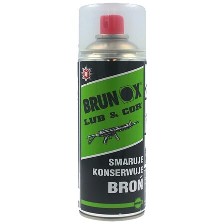 Preparat do broni Brunox Lub&Cor Aerozol 400 ml