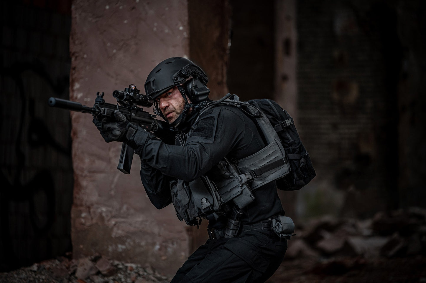 Kamizelka taktyczna Direct Action Spitfire MK II Plate Carrier - Shadow Grey