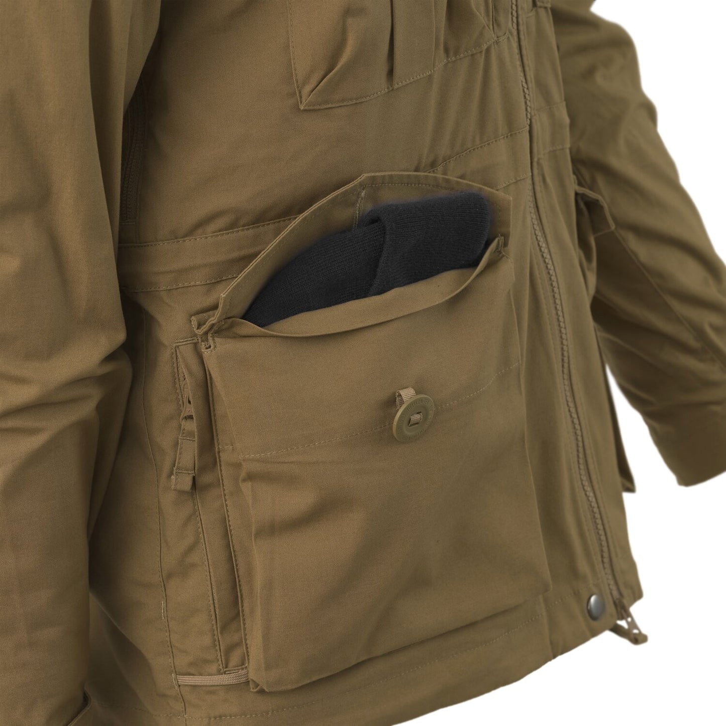 Kurtka Helikon SAS Smock Duracanvas - Coyote