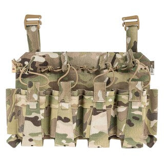 Panel przedni M-Tac na 4 magazynki do kamizelki Cuirass QRS XL - MultiCam