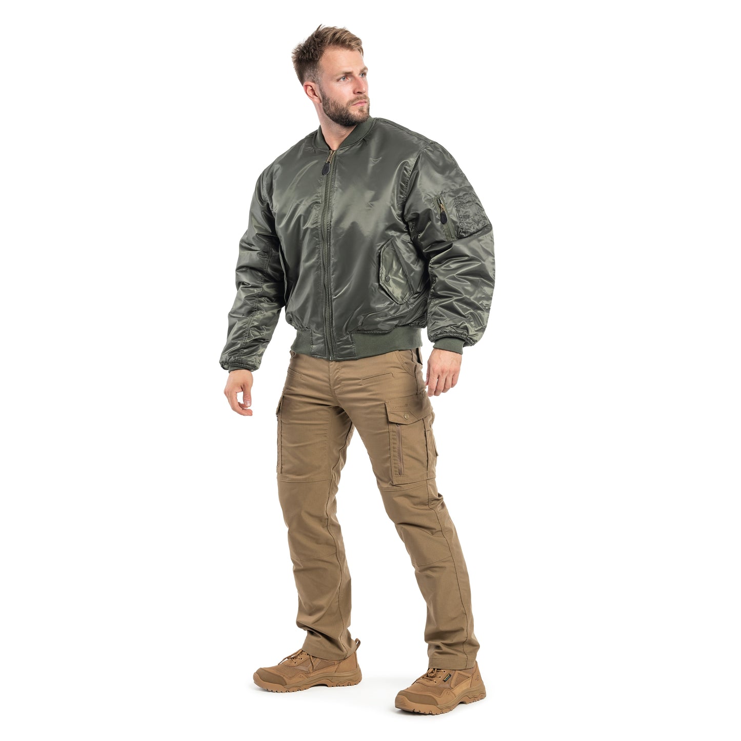 Kurtka Mil-Tec MA-1 US Flight Jacket - Olive