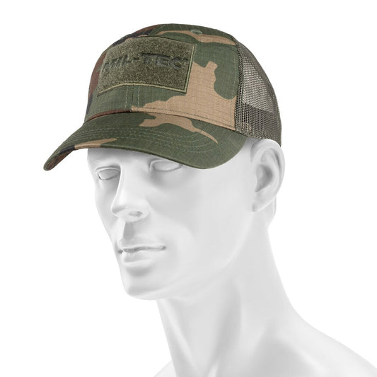 Czapka z daszkiem Mil-Tec Trucker Baseball Cap - Woodland