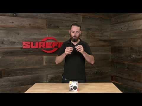 Ochronniki słuchu półaktywne SureFire EarPro EP7 Sonic Defenders Ultra Hearing Protectors M - Black