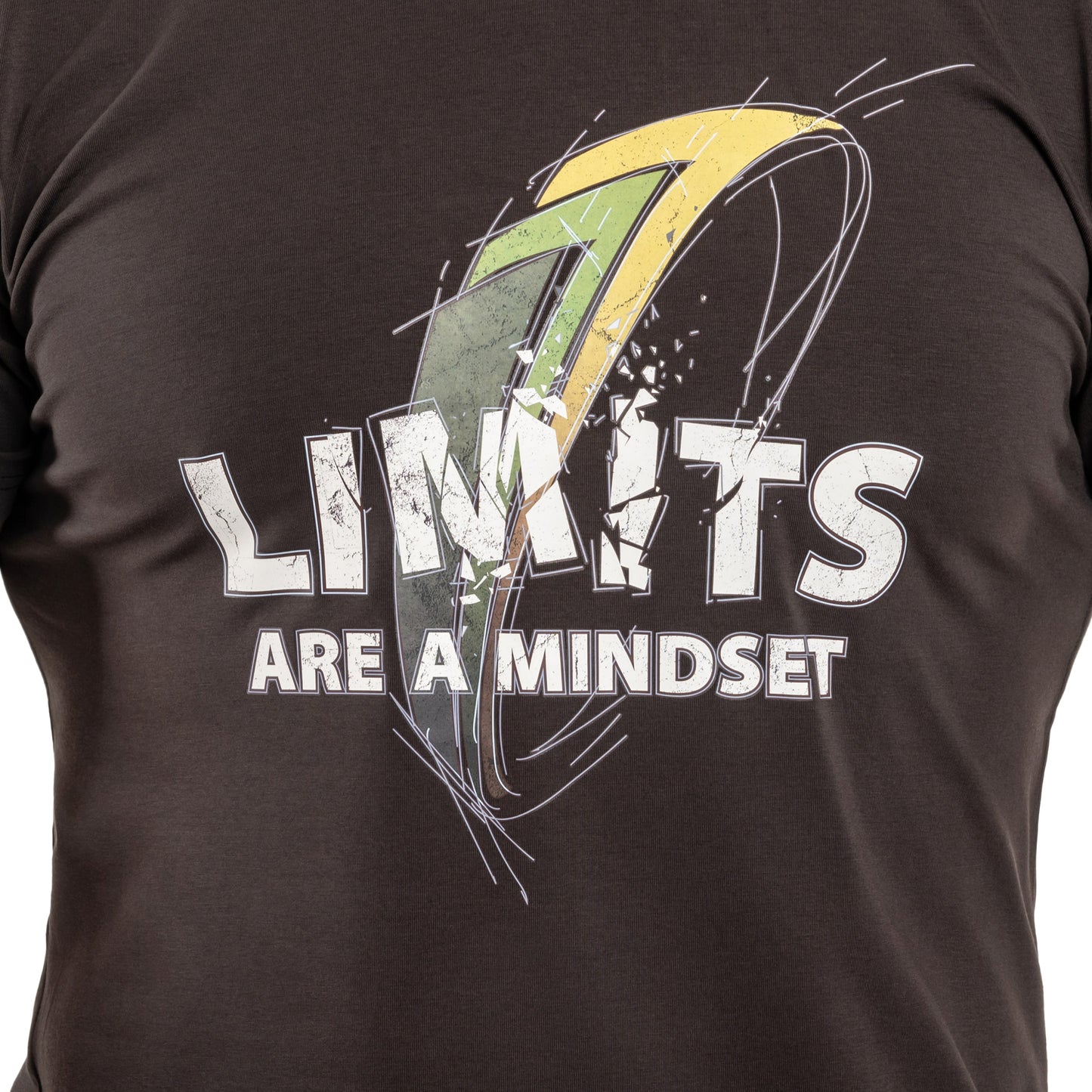 Koszulka T-shirt UF PRO Mindset Breaker Tee - Maroon Brown