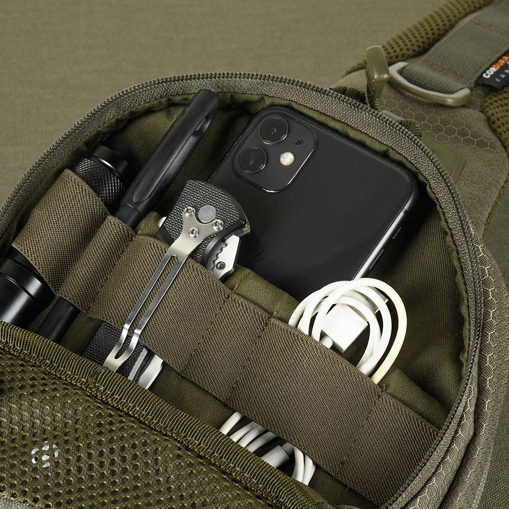 Torba na ramię M-Tac Buckler Bag Elite Hex 7 l - Ranger Green
