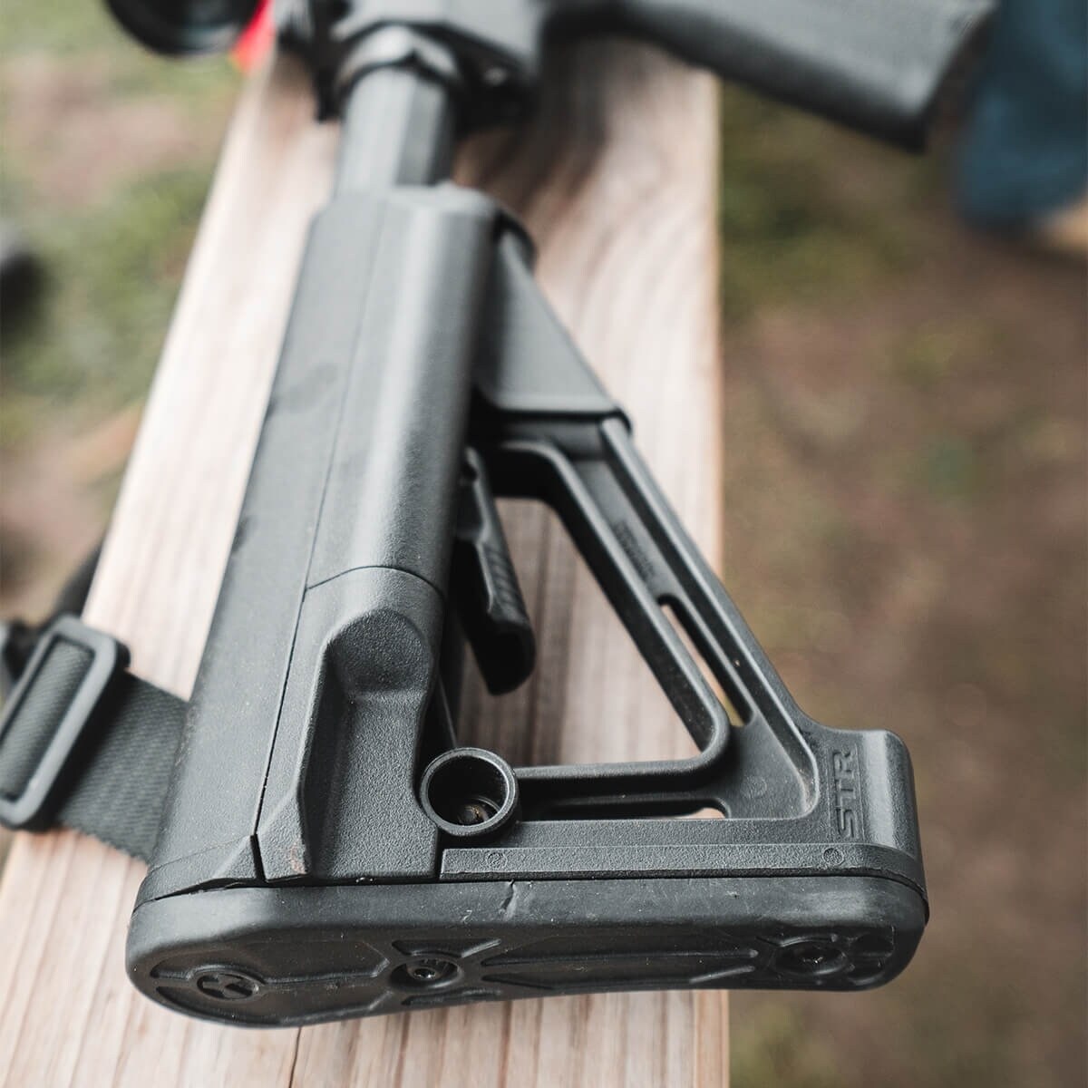 Kolba Magpul STR Carbine Stock Mil-Spec do karabinków AR15/M4 - Black