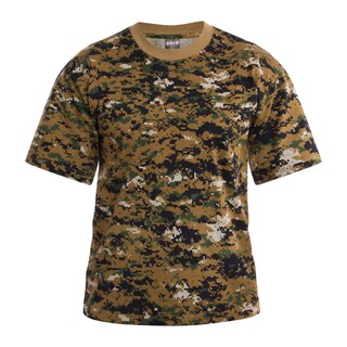 Koszulka T-shirt MFH - Digital Woodland