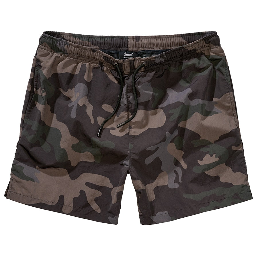 Szorty kąpielowe Brandit Swimshorts Basic - Dark Camo