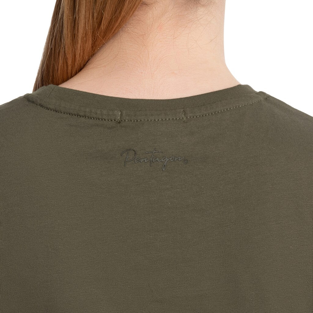 Koszulka T-shirt damska Pentagon Contour - RAL 7013
