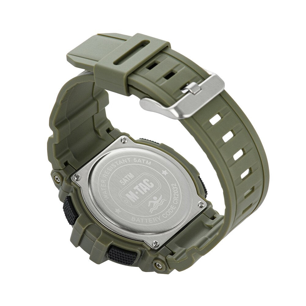 Zegarek taktyczny M-Tac z kompasem 2233 - Ranger Green