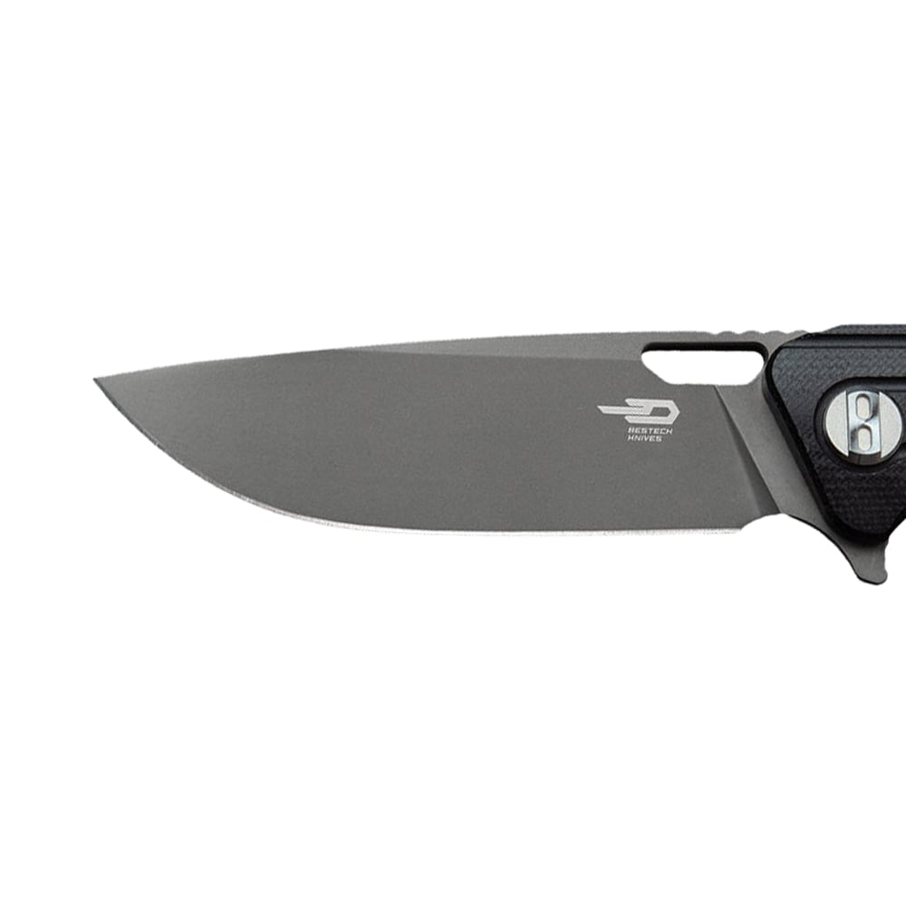 Nóż składany Bestech Knives Circuit Grey Titanium - Black