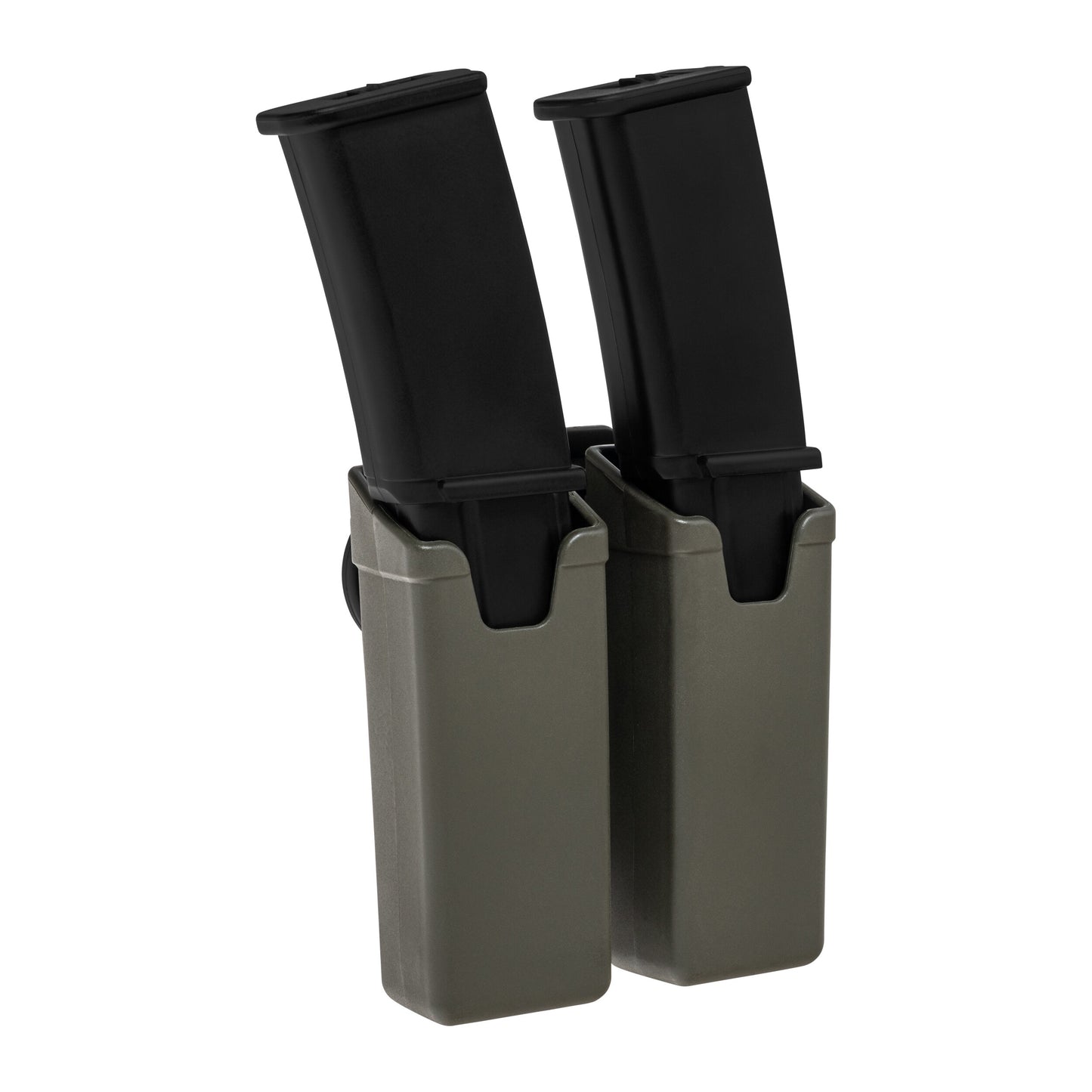 Podwójna ładownica obrotowa ESP z montażem UBC-07 Clip na magazynki MP5/UZI - Olive Drab