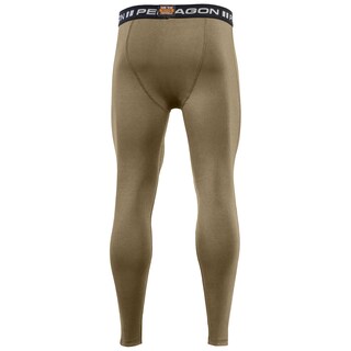 Legginsy termoaktywne męskie Pentagon Apollo - Coyote