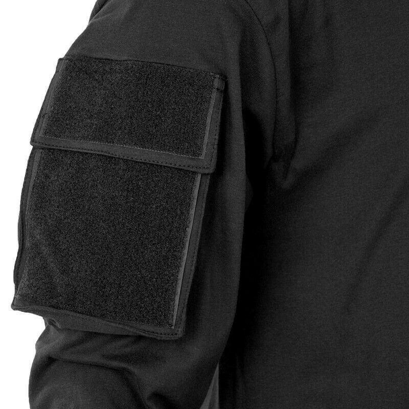 Koszulka MFH Long Sleeve z kieszeniami - Black