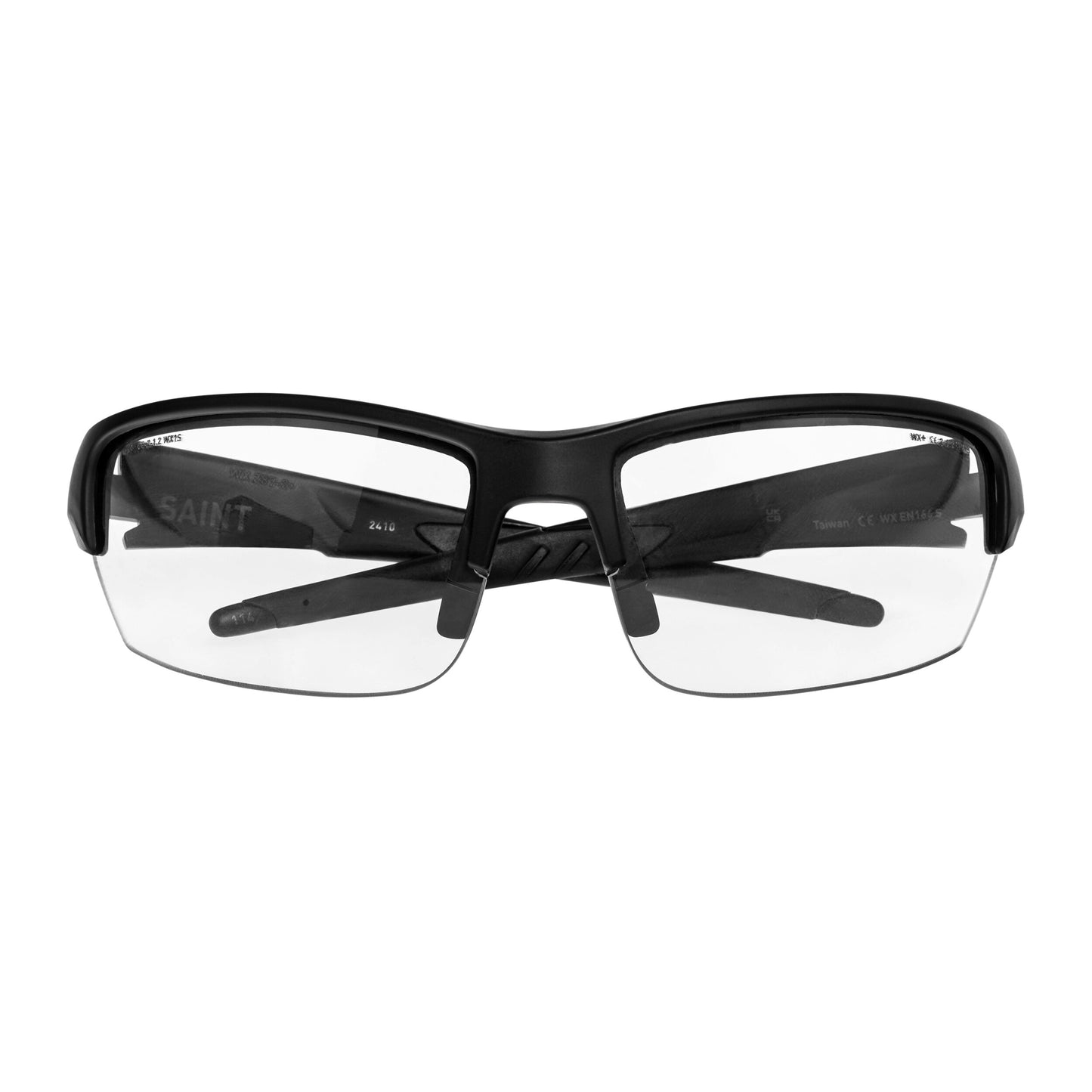 Okulary taktyczne Wiley X Saint Grey/Clear Matte - Black Frame