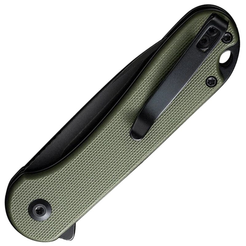 Nóż składany Civivi Elementum II Black Stonewashed - Green