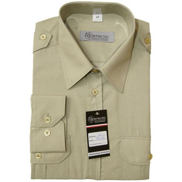 Koszula Wojska Polskiego długi rękaw Slim - Khaki