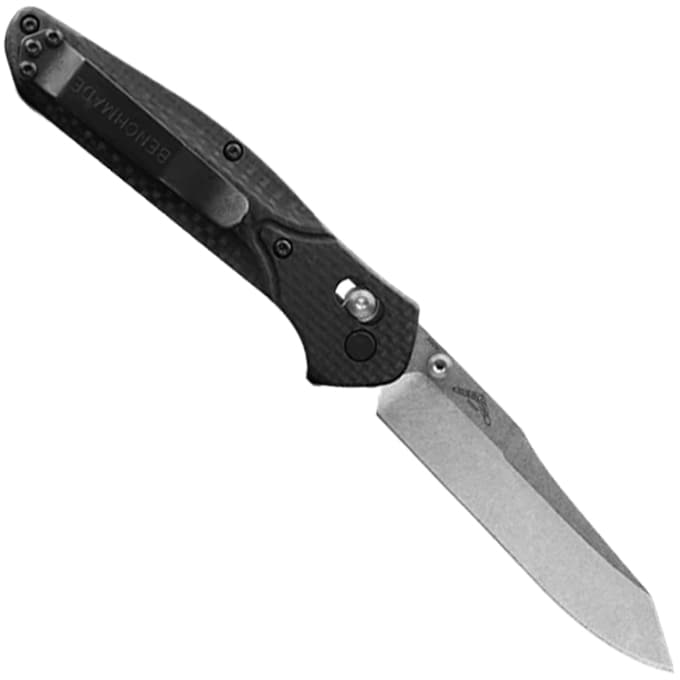 Nóż składany Benchmade Osborne CPM-S90V - Black Carbon