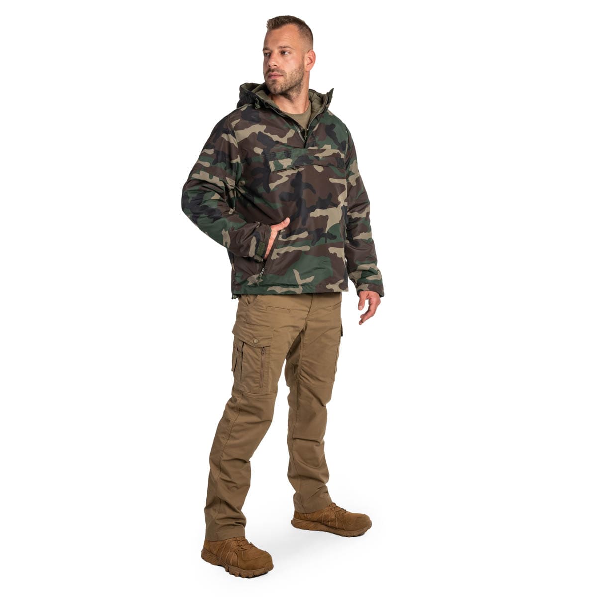 Kurtka Brandit Windbreaker - Woodland
