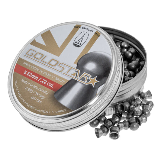 Śrut BSA Gold Star 5,53 mm - 250 szt.