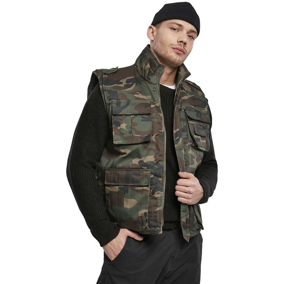 Bezrękawnik Brandit Ranger Vest - Woodland
