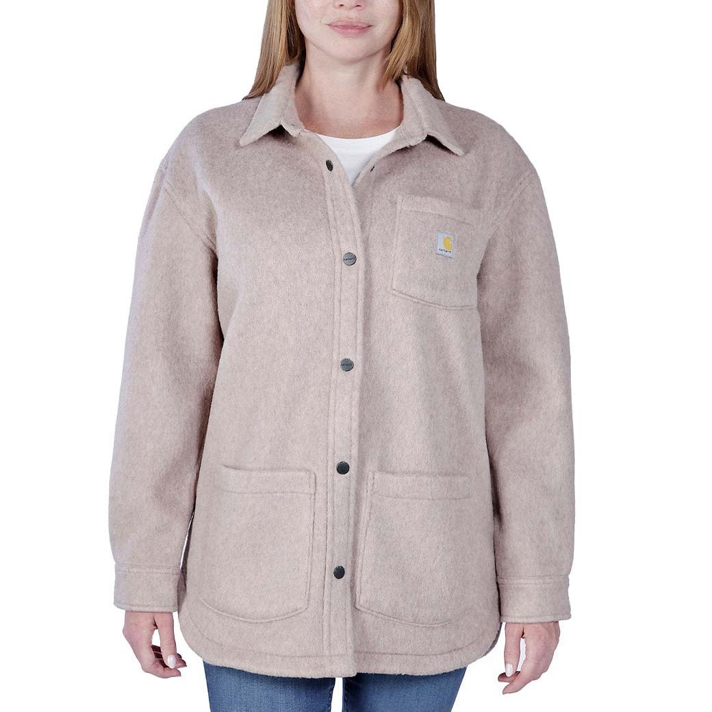 Bluza damska Carhartt Wool Blend Overshirt - Mink