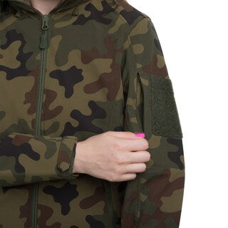 Kurtka damska Helikon Gunfighter Softshell - wz.93 Pantera PL Woodland