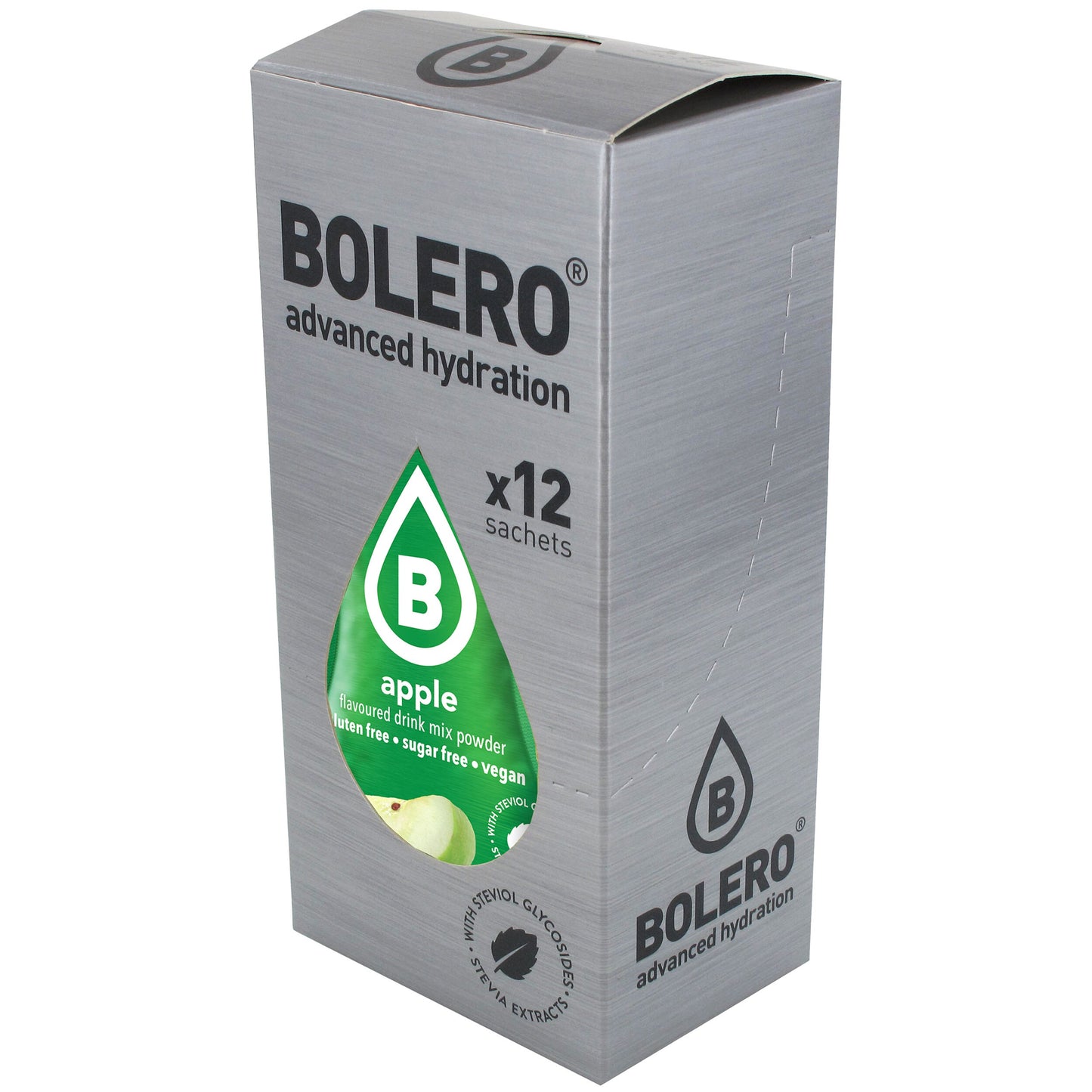 Napój w proszku Bolero Apple ze stewią 3 g - 12 szt.