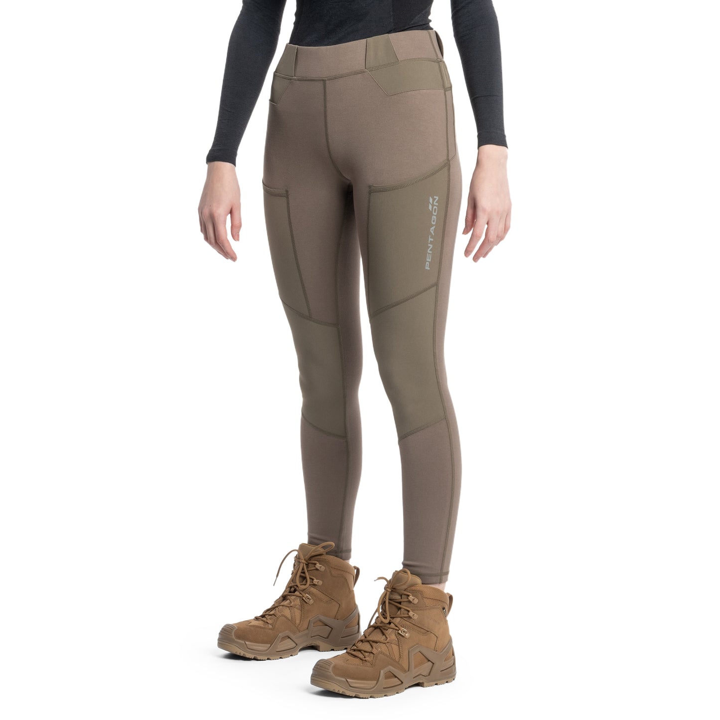 Legginsy damskie Pentagon Arete - RAL 7013
