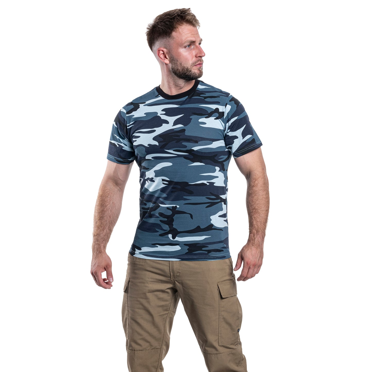 Koszulka T-Shirt Mil-Tec - Sky Blue