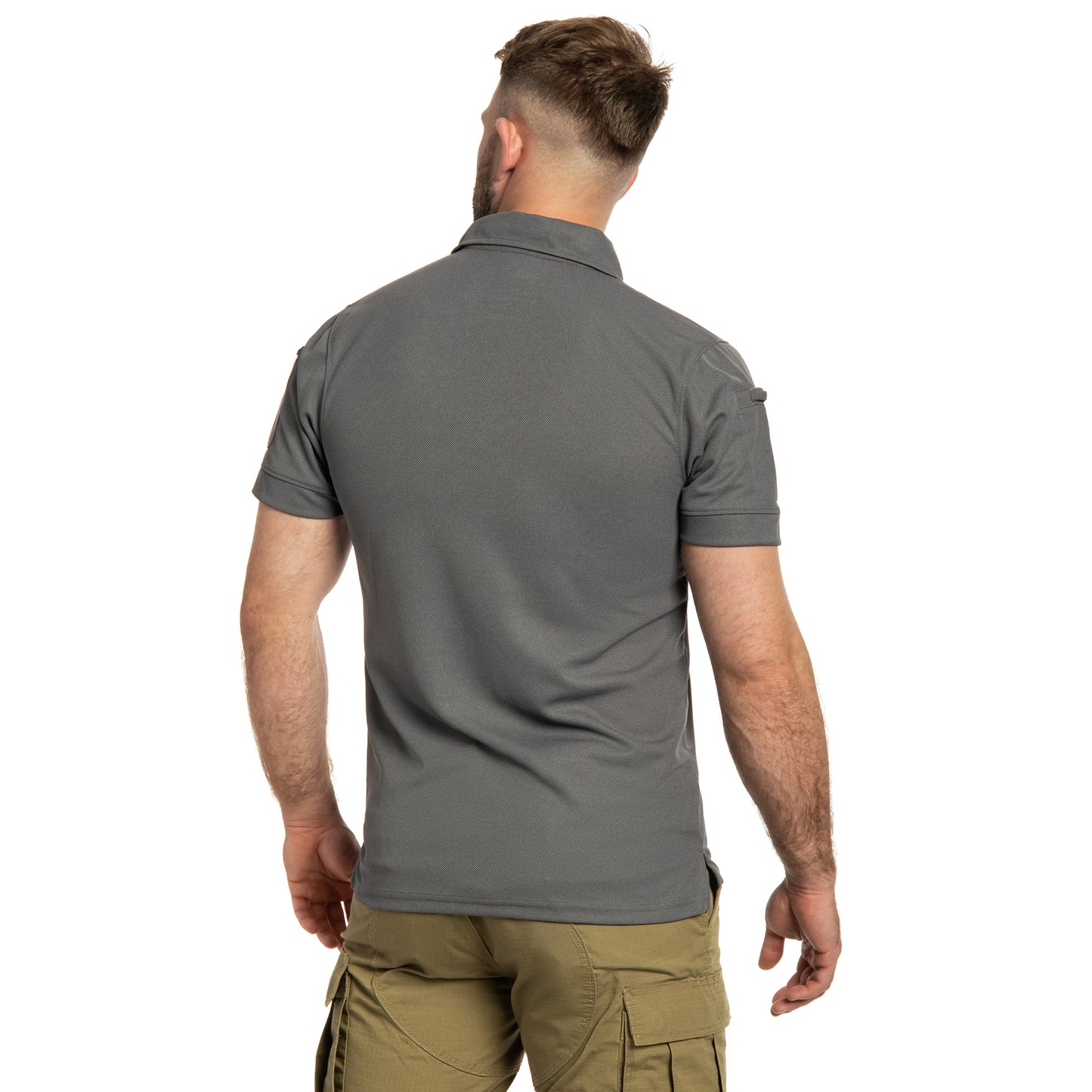 Koszulka polo Mil-Tec Tactical Quickdry - Urban Grey