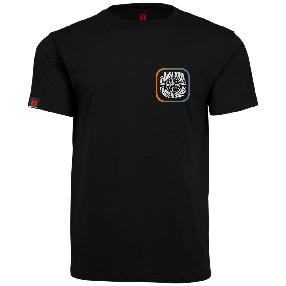 Koszulka T-shirt Voyovnik Fire Compass - Czarna