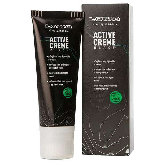 Impregnat do skóry Lowa Active Creme Black - 75 ml