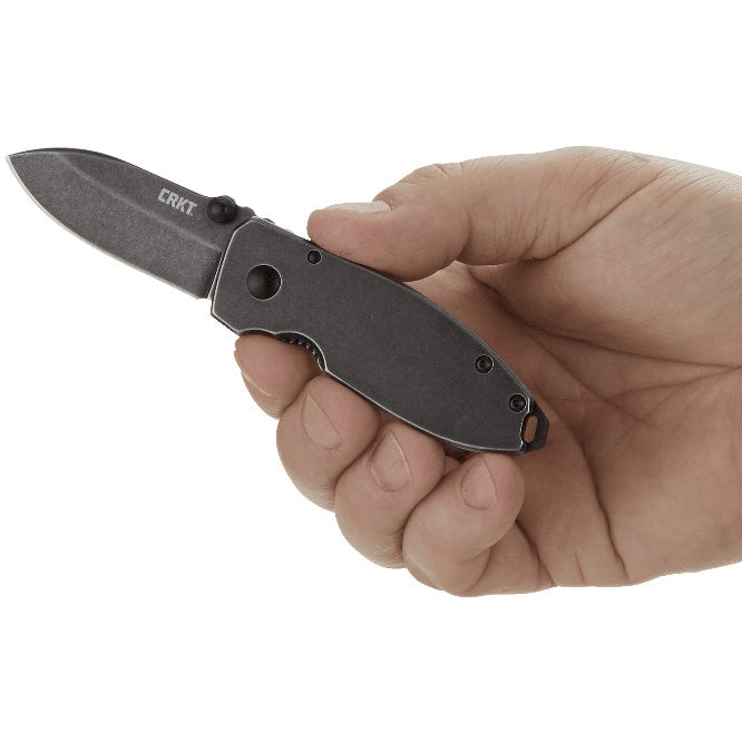 Nóż składany CRKT Burnley Squid - Black Stonewash