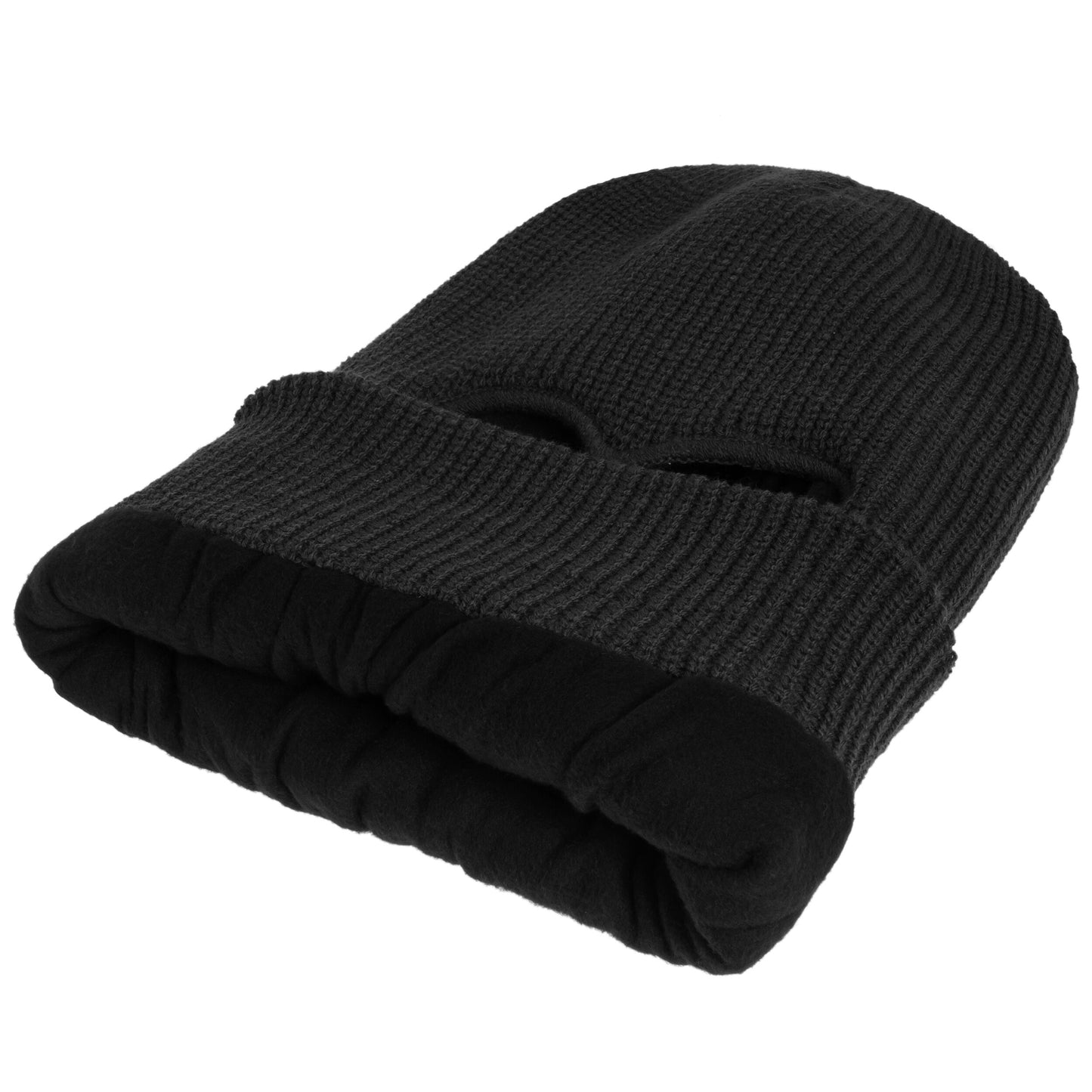 Kominiarka Mil-Tec Thinsulate z 3 otworami - czarna