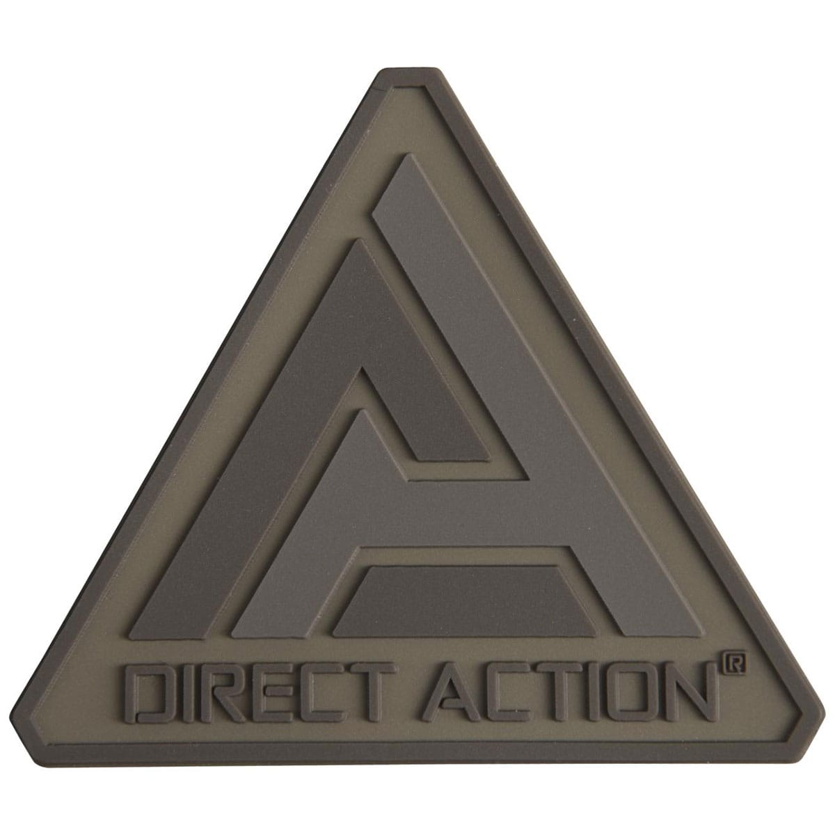 Naszywka Direct Action Logo PVC - Coyote Brown