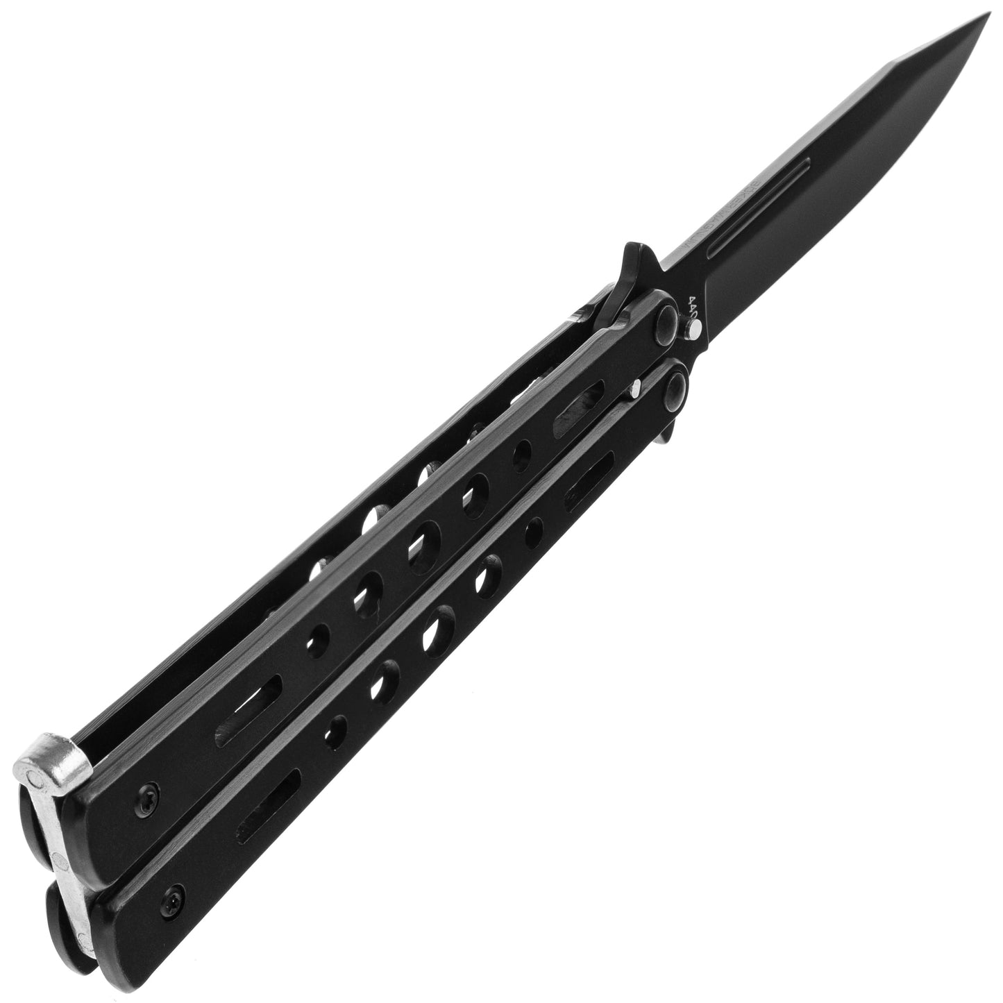 Nóż składany motylek Boker Magnum Balisong All Black