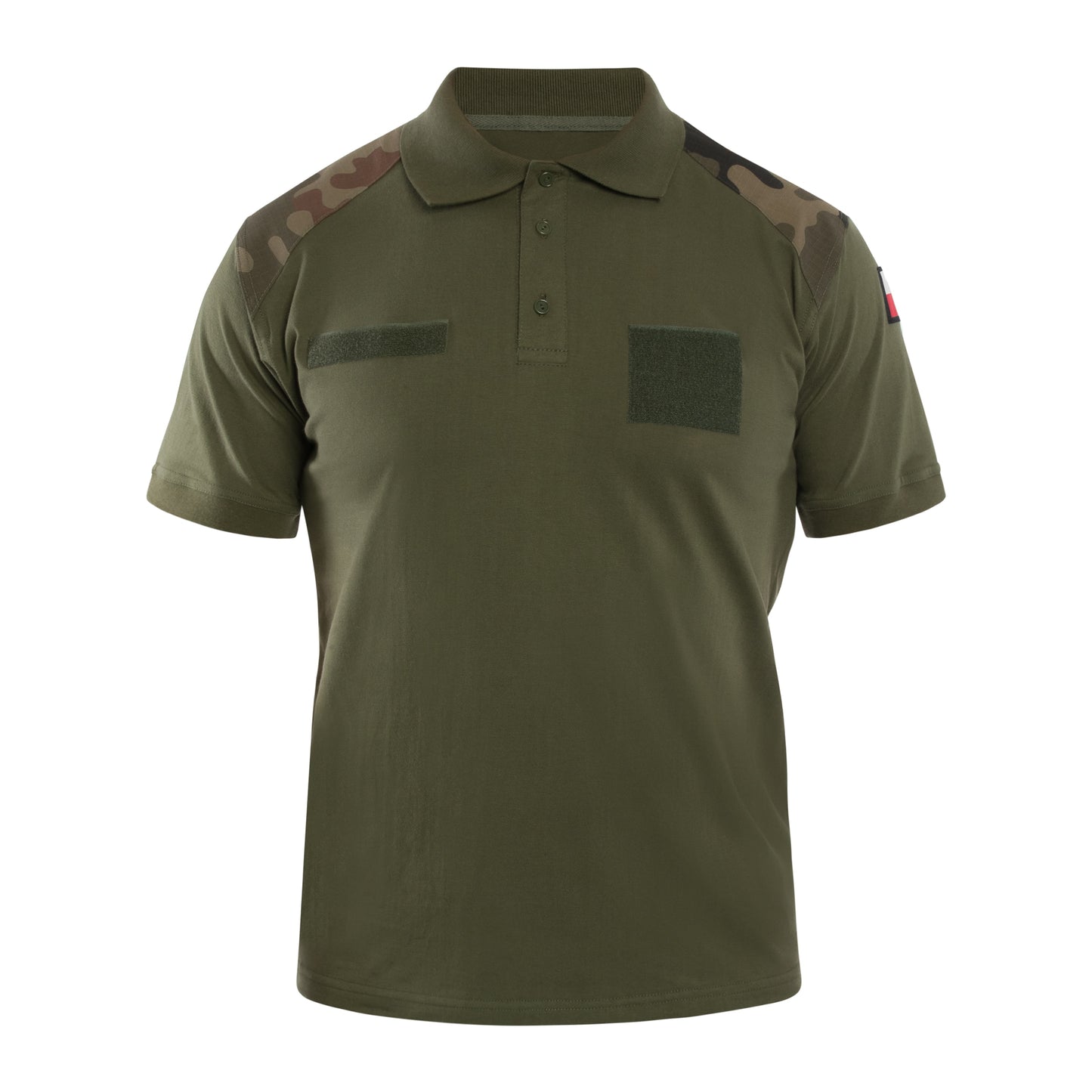 Koszulka Greg polowa Wojska Polskiego wzór 304/MON - Zielona/wz.93 Pantera PL Woodland