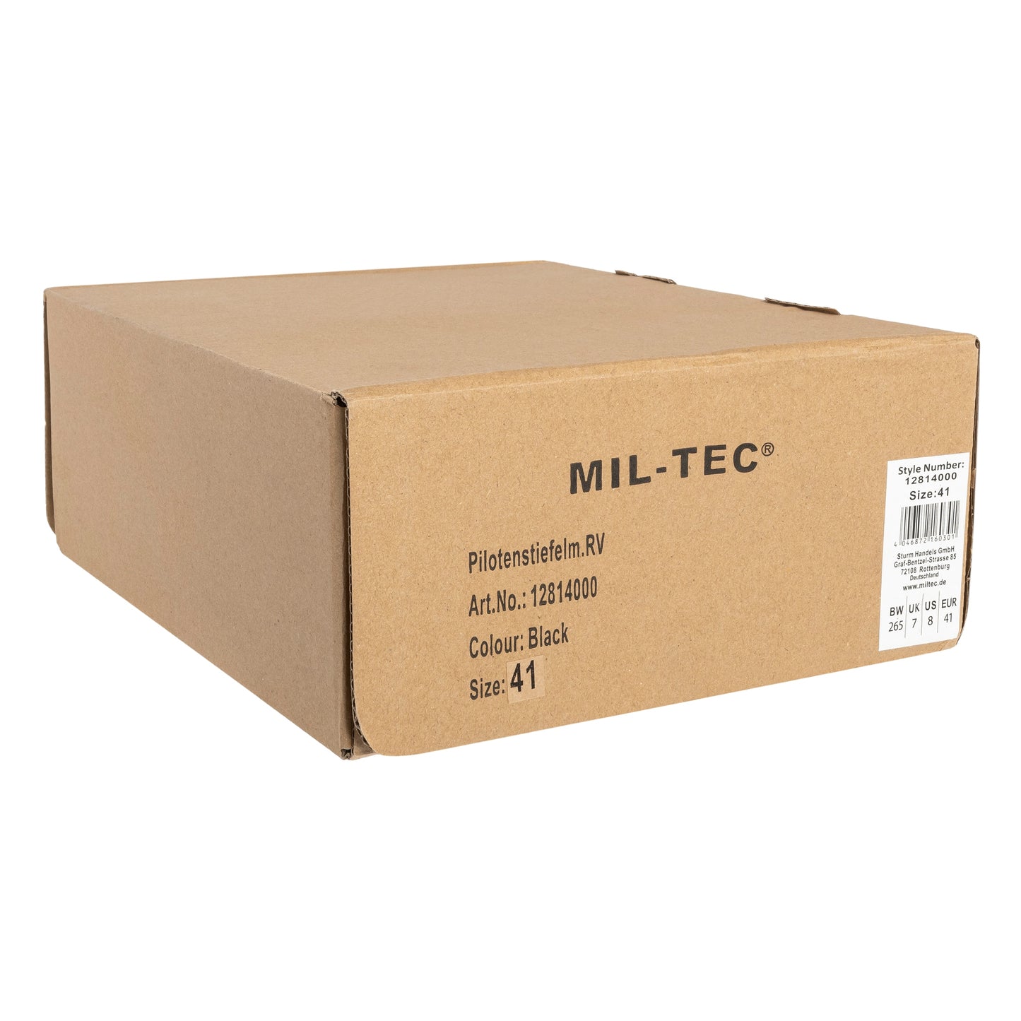 Buty Mil-Tec Para Boots ocieplane - Black
