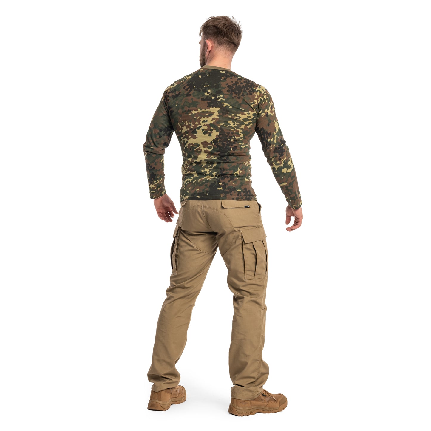 Koszulka Mil-Tec Longsleeve - Flecktarn