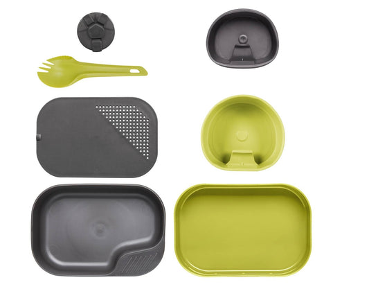 Zestaw turystyczny Wildo Camp-A-Box Complete Lime/Dark Grey