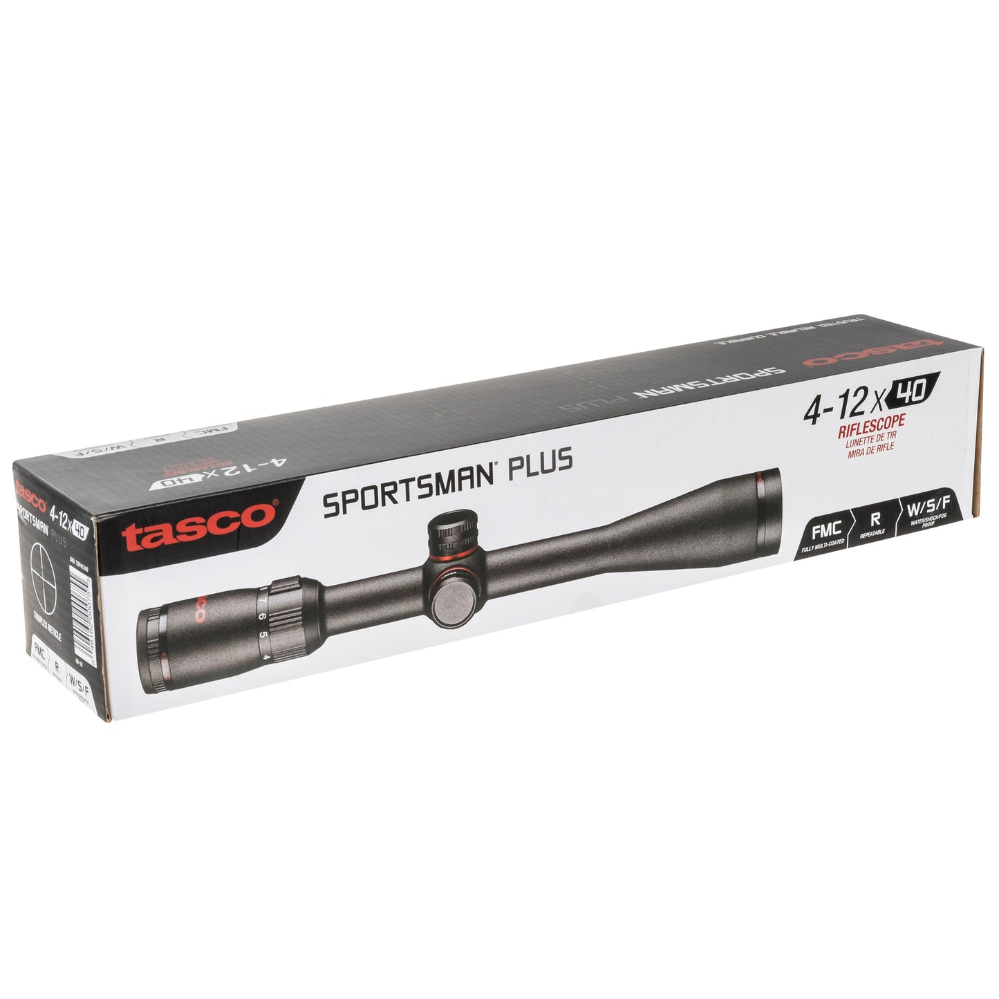 Luneta celownicza Tasco Sportsman Plus 4-12x40 - Black
