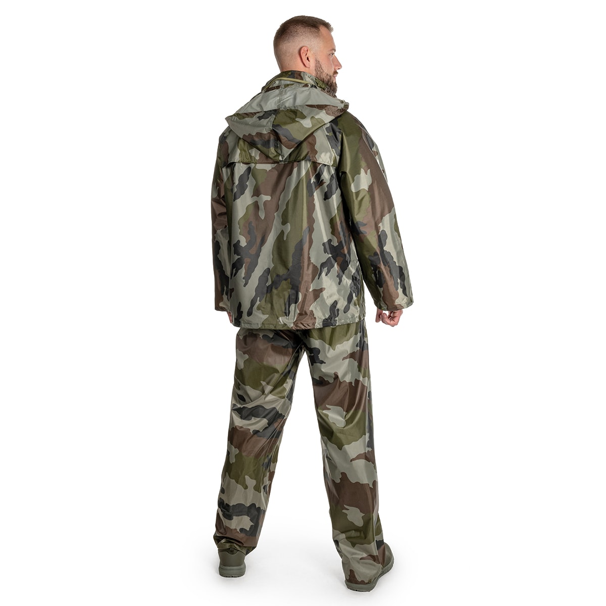 Komplet przeciwdeszczowy Mil-Tec kurtka+spodnie - CCE-Camo