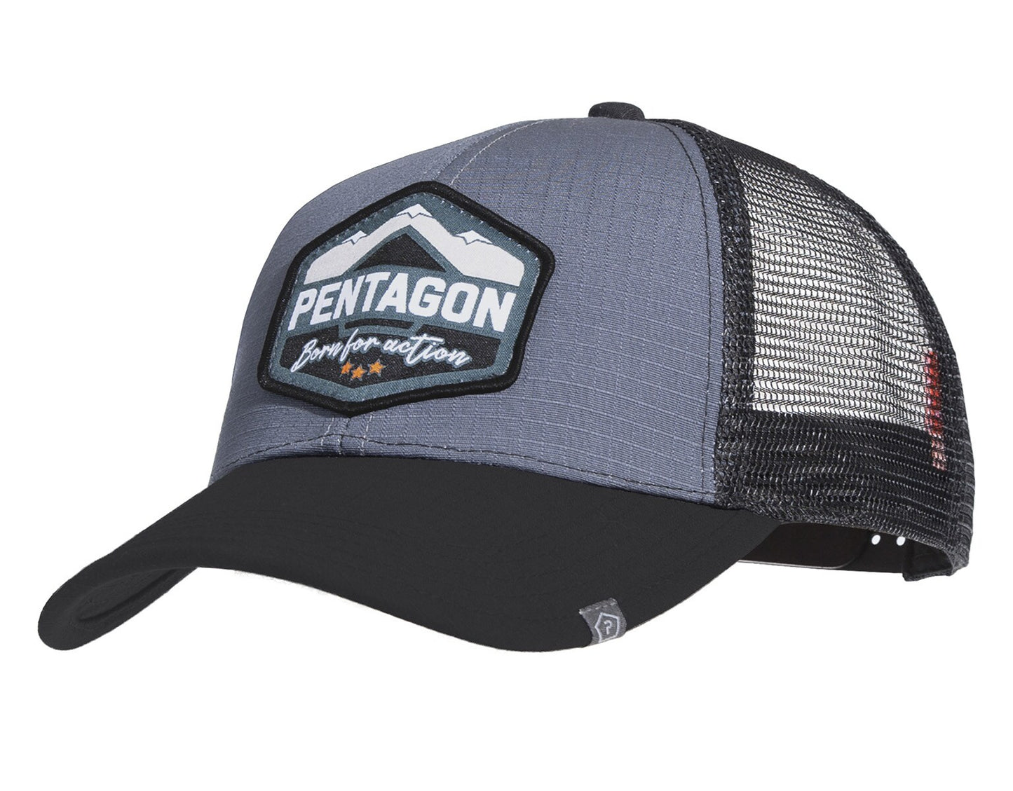 Czapka z daszkiem Pentagon Era Born for action - Wolf Grey
