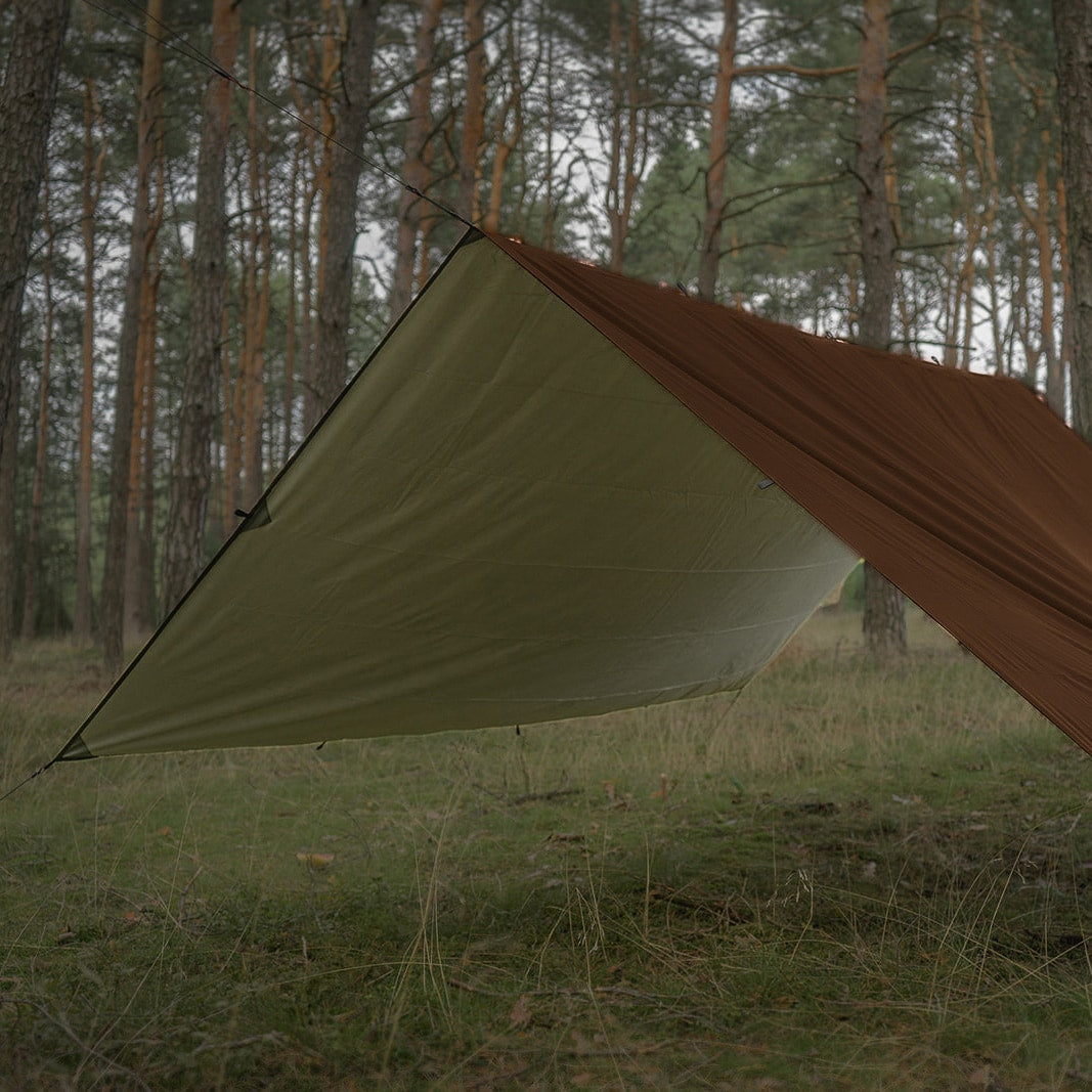 Płachta biwakowa TigerWood Termo Tarp 3 x 4 m - Brown
