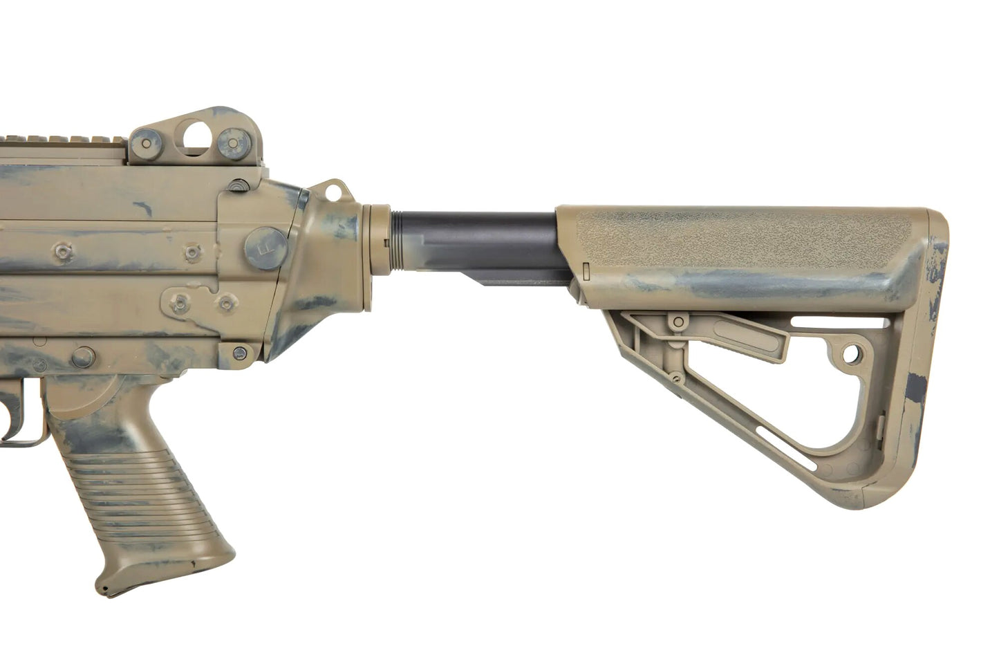 Karabin maszynowy AEG A&K MK46 MOD 0 Battleworn - Flat Dark Earth