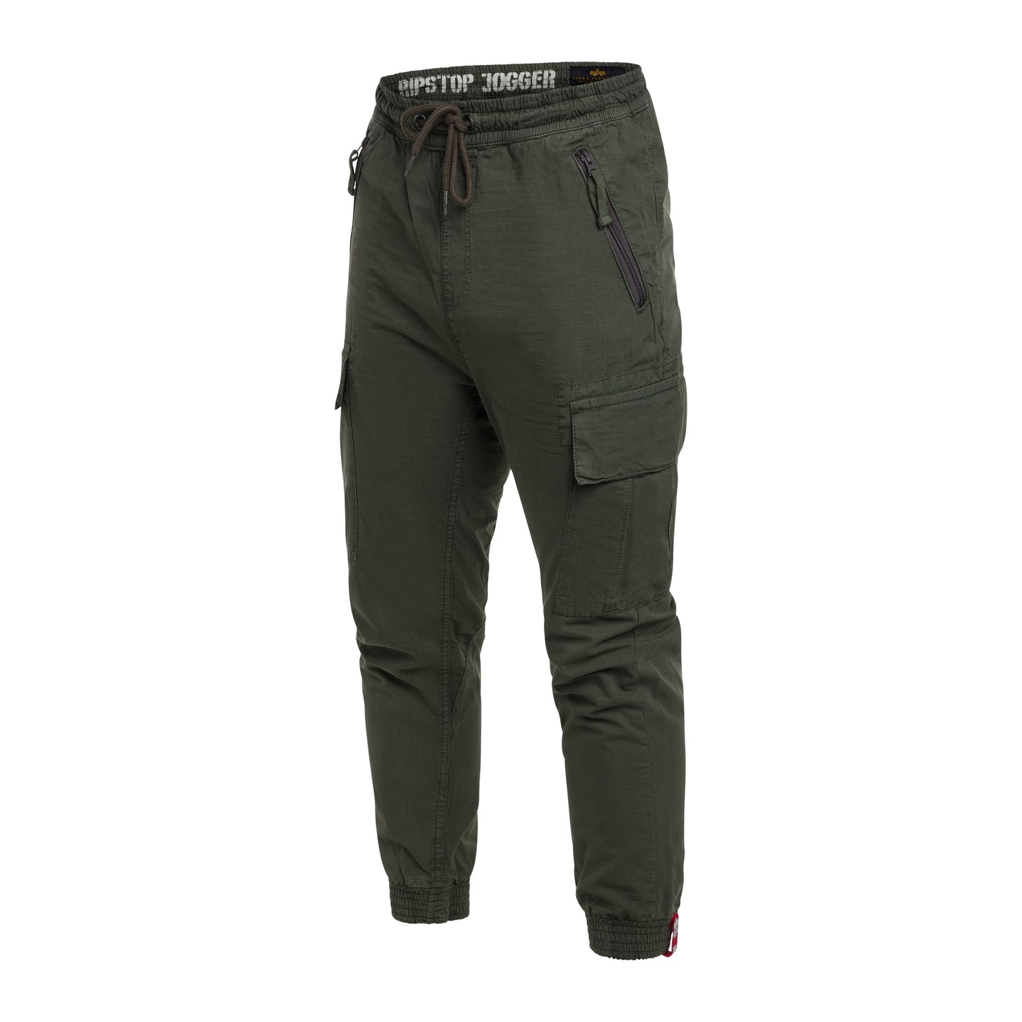 Spodnie Alpha Industries Rip-Stop Jogger - Grey/Black